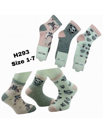 Belino детски чорапи за момиче h293 розово